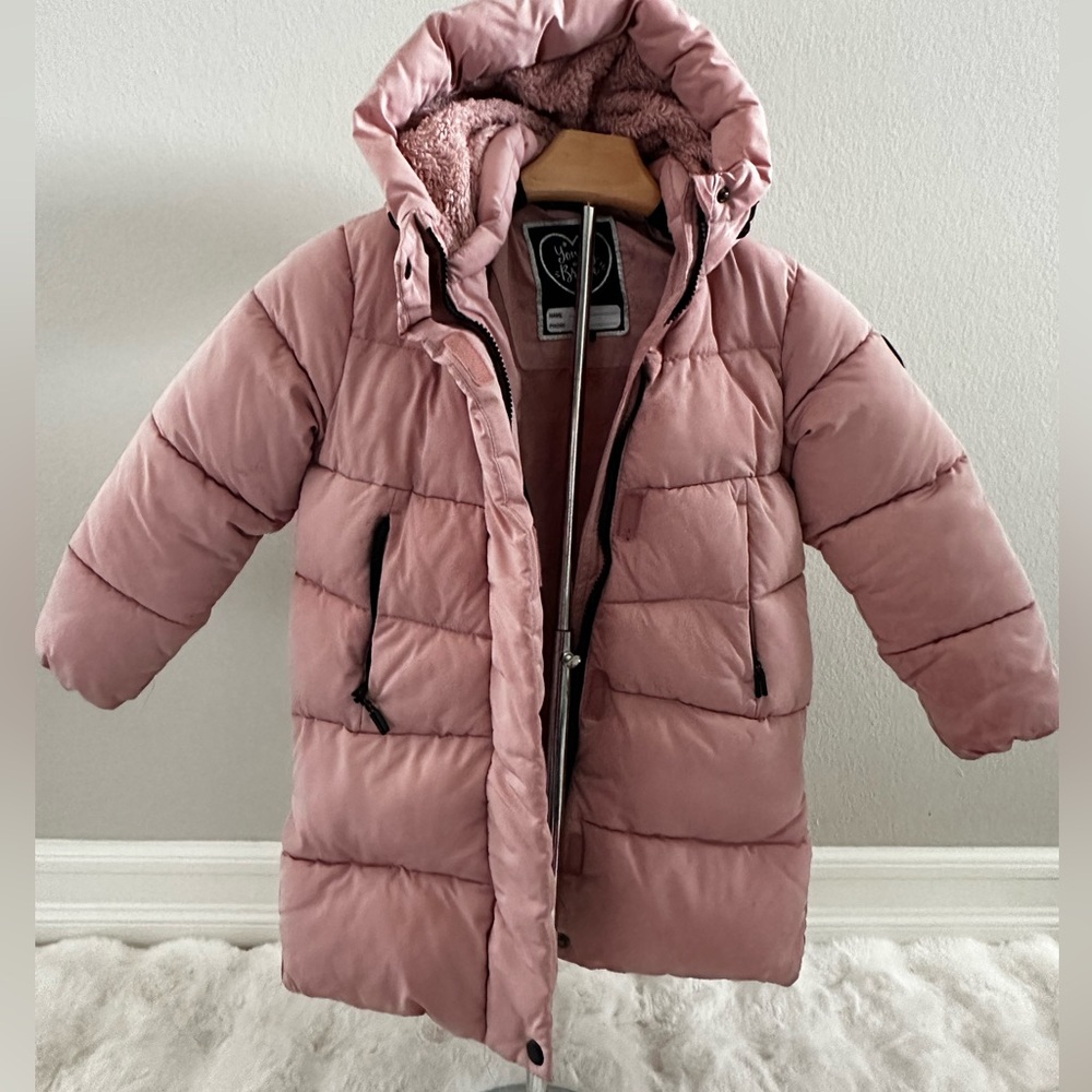 Pink Kids Winter Coat